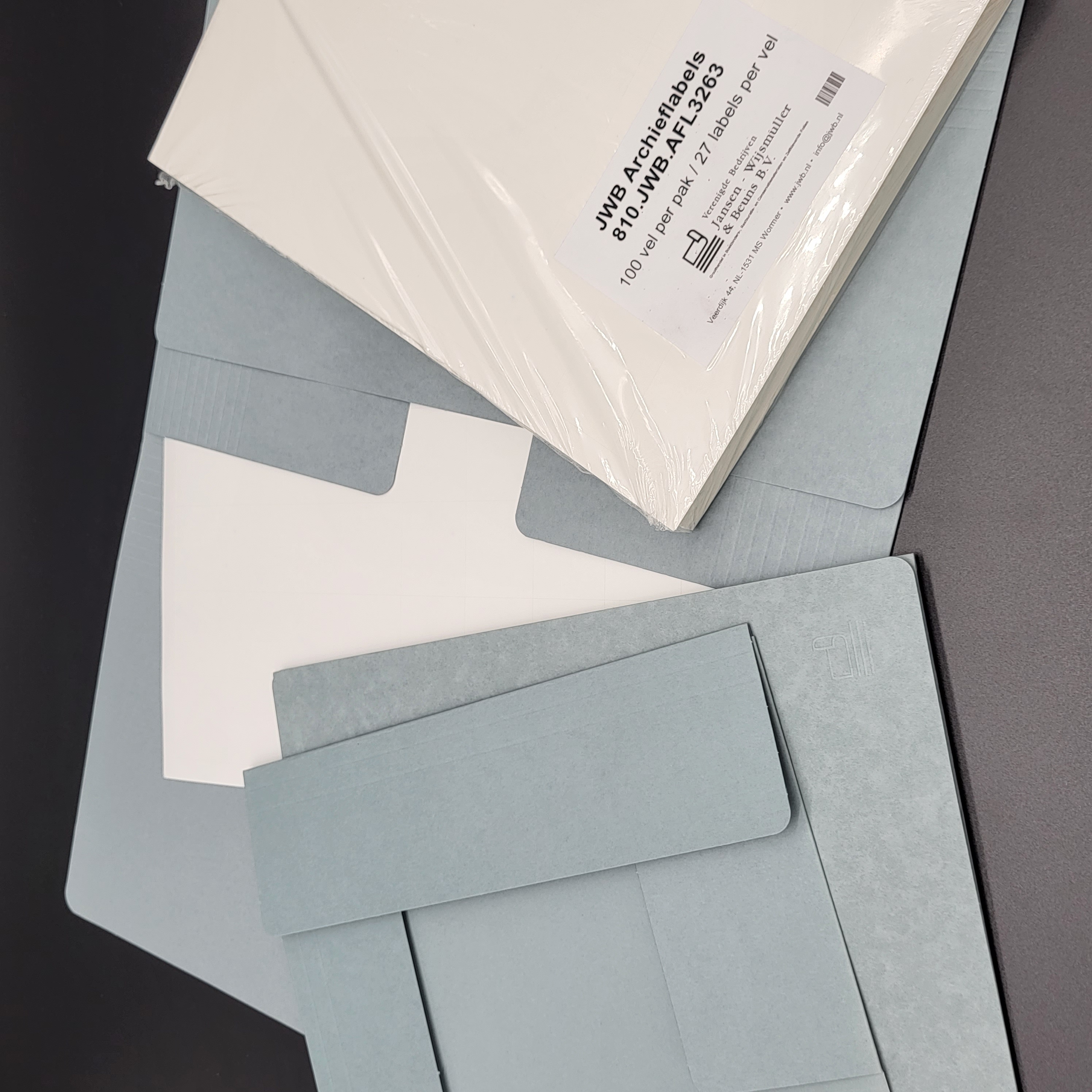Overige zuurvrije (bergings)materialen