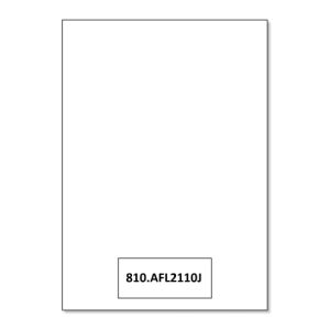 810.AFL2110J Zuurvrije zelfklevende archief labels / etiketten