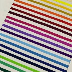 Gevlochten leeslint - 3mm - 607 oranje