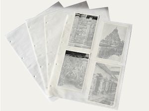 Pergamijn albumpagina - 9x12cm